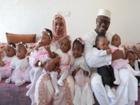 JEDINE DEVETORKE NA SVIJETU: Proslavile prvi rođendan - 'Ova djeca su dar s neba' (FOTO, VIDEO)