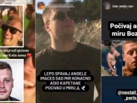 DIRLJIVE PORUKE OPROŠTAJA OD MLADOG SPLIĆANINA: 'Adio kapetane naš i mirno ti more, plovi sada nebeskim plavetnilom...'