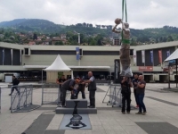 NAKON SAGLEDAVANJA SVIH OKOLNOSTI: Svečano otkrivanje spomenika Mirzi Delibašiću na Skenderiji odgođeno