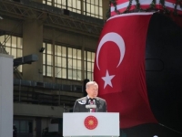 ČUDO TURSKE VOJNE INDUSTRIJE: Erdogan prisustvovao ceremoniji porinuća podmornice 'Hizir Reis' (FOTO)