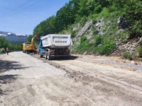 UVIJEK UOČI SEZONE: Počeli radovi na rekonstrukciji saobraćajnice prema Bjelašnici i Igmanu