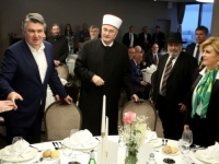 MILANOVIĆ I KOLINDA NA IFTARU: 'U Hrvatskoj i u brojnim evropskim državama ima puno predrasuda prema islamu'