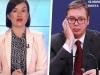 OBUĆINA OŠTRO O VUČIĆU I DIJANI HRKALOVIĆ: 'Predsjednik je zasjeo. Dva puta je gledao Dijanin intervju…' (VIDEO)