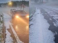 STRAŠNO NEVRIJEME POGODILO HRVATSKU: 'Ovo u životu nisam doživio, nanosi leda su i do 70 cm' (FOTO, VIDEO)