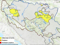 NAJAVLJENA OBILNA KIŠA ŠIROM BiH: Izdat meteoalarm i vanredno upozorenja na izlijevanja rijeka iz korita