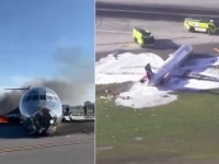 PRAVA DRAMA SE ODVIJALA NA AERODROMU U AMERICI:  Avion sletio bez prednjih točkova, ima i povrijeđenih (VIDEO)