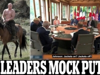 URNEBESNO: Pogledajte kako su se svjetski lideri rugali Putinu na samitu u Njemačkoj (VIDEO)