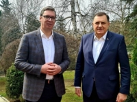 ON SVAKAKO IDE U BEOGRAD I KAD GA NIKO NE ZOVE: Vučić pozvao Dodika na...