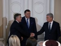SVAKO ZNA SVOJ PRAVAC: Dok Dodik negoduje, Komšić i Džaferović pozdravili britansku pomoć BiH protiv ruskog uticaja