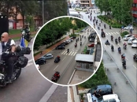 'DA SE NAJEŽIŠ': Pogledajte video defilea desetina motorista na moto susretu u bh. gradu (VIDEO)