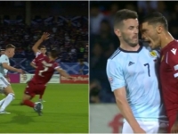 ŽUTA MINUTA: Nogometaš  u Ligi nacija dobio dva žuta kartona u samo nekoliko sekundi, Crnogorski sudija nije imao milosti…