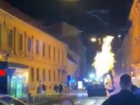 DRAMA U CENTRU ZAGREBA: Nasred ulice zapalio se plin, vatreni stub bio visok 10 metara, ima povrijeđenih…