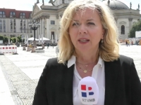 ŽELJ(AN)O MOJA, TUGO MOJA: Čovićeva europarlamentarka stigla u Berlin da lobira protiv Rezolucije Bundestaga, dočekao je HLADAN TUŠ (VIDEO)