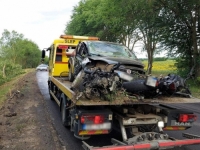 JEZIVA NESREĆA U SRBIJI: Pijani vozač usmrtio dvojicu mladića na motoru (FOTO)