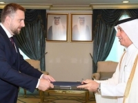 I ZVANIČNO DIPLOMATA: Ambasador Abdulah Skaka predao kopije akreditiva ministru vanjskih poslova Katara (FOTO)