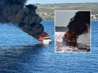 PRAVA DRAMA SE ODVIJALA NEDALEKO OD BRAČA: Putnici skakali u more kako bi spasili živu glavu, izgorio brod