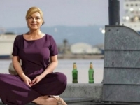 'KOLINDA, VRATI SE, SVE TI JE 'OPROŠĆENO': Bivša predsjednica Hrvatske opet je postala hit na internetu zbog fotografije na Pelješkom mostu (FOTO)