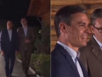 PUKLA BRUKA: Vučić priredio romantičnu večeru za premijera Španije, uslijedile urnebesne reakcije na društvenim mrežema (VIDEO)