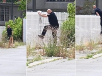 U PO BIJELA DANA: Pritvorenik skokom preko ograde pobjegao pravosudnim policajcima