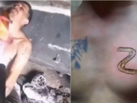 NEĆETE VJEROVATI ŠTO OVAJ RUS RADI SVOME TIJELU DA BI POKAZAO KOLIKO OBOŽAVA PUTINOV REŽIM: Snimka koja nije za osjetljive hit je na društvenim mrežama, sklapa oči, žerač se približava