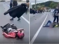 SAOBRAĆAJNA NESREĆA U BiH: Jauci djevojke na asfaltu, muškarcu iskočio kuk