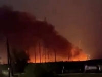 NOVI TEŽAK UDARAC ZA REŽIM U MOSKVI: Ogroman požar u ruskoj vojnoj bazi Belgorodu, gori skladište municije, EVAKUISANA DVA SELA (VIDEO)
