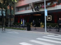 POTVRĐENO IZ MUP-a HNK-a: Prefarban kukasti križ s galerije 'The Hub of Fine Arts' u Mostaru