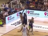 ZAKUCAVANJE VEČERI: Nurkić stavio na poster Poiriera (VIDEO)