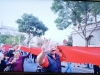 'LITIJU ZA SPAS SRBIJE' PREDVODI SPC: U centru Beograda razvijena 'srpsko-ruska zastava' duga preko 500 metara