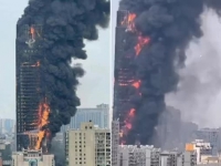 NESTVARNI PRIZORI U KINI: Ogroman požar gutao neboder u Changshu (FOTO, VIDEO)