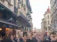 VIDEO S LICA MJESTA: Ulicama Bukurešta grme navijači Bosne i Hercegovine...