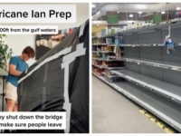 TIKTOK PREPLAVILE PRIPREME AMERIKANACA PRED URGAN 'IAN': Ispraznili police s namirnicama, zatrpali prozore daskama... (VIDEO)