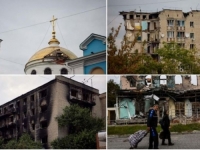 GOTOVO SVE RAZORILI: Rusi pobjegli, Ukrajinci u Izjumu podigli zastavu, ali prizori iz grada su takvi da ih je teško gledati... (FOTO)