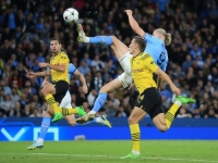 SJAJNA NOĆ U LIGI PRVAKA: Spektakularnim golom Haaland donio pobjedu Cityju, Messi postavio dva nova rekorda takmičenja (VIDEO)