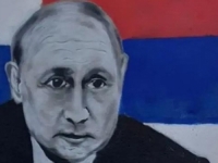 VIC DANA: Osvanuo Putinov mural u Mostaru nedaleko od Čovićeve kuće, a onda su naišla dva penzionera…
