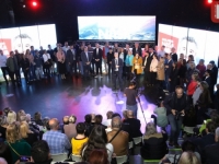 NAŠA STRANKA ODRŽALA ZAVRŠNI PREDIZBORNI SKUP: Predsjednik Forto poručio - 'Nakon ovih izbora bićemo faktor bez kojeg...' (FOTO)