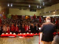 DENIS BEĆIROVIĆ NA PREDIZBORNOM SKUPU U ŽIVINICAMA: 'Hoćemo pravdu i jednake zakone za sve!'