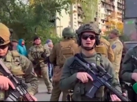 SVE ZA PUTINA: Naoružani sinovi zloglasnog Ramzana Kadirova stigli u Ukrajinu, pogledajte šta su prvo uradili (VIDEO)