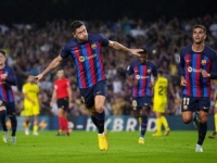 SHOW LEWANDOWSKOG NA CAMP NOUU: Pogledajte kako je Barcelona za 7 minuta razbila Villarreal