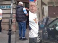 AUTOMOBIL IZLETIO S CESTE I UDARIO U ZGRADU NA BAŠČARŠIJI: Povrijeđene dvije osobe, obustavljen tramvajski saobraćaj