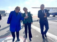 NA AERODROMU JE DOČEKALA BISERA TURKOVIĆ: Ursula von der Leyen stigla u Sarajevo