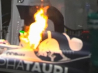 SEKUNDE DO KATASTROFE: Zapalio se bolid vozača Formule 1, do požara je došlo u boksu... (VIDEO)