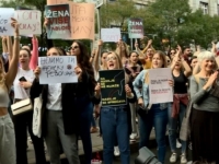 U ORGANIZACIJI 'ŽENSKE SOLIDARNOSTI': Novi protesti ispred redakcije prorežimskog Informera