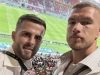 BH ZMAJEVI ZAJEDNO NA TRIBINAMA: Džeko u društvu Miralema Pjanića prati meč Hrvatska - Kanada