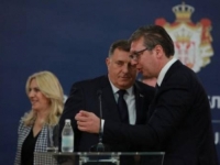 KAKO NE DOJADE JEDNI DRUGIMA, TREĆIMA: Dodik i Cvijanovićka s Vučićem...