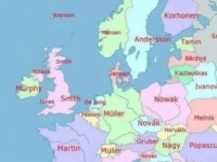IMA IH U SVIM KRAJEVIMA DRŽAVE: Objavljena karta najčešćih prezimena u Evropi, evo koga ima najviše u BiH