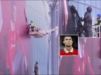 UNITEDOVA OSVETA: Ronaldov lik se uklanja sa Old Trafforda!