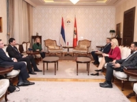 CVIJANOVIĆ RAZGOVARALA SA SPECIJALNIM IZASLANIKOM SLOVENIJE U BANJOJ LUCI: 'Podrška Slovenije u procesu evropskih integracija BiH veoma značajna'