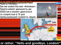 PRIJETI, A FRONT NIJE VIDIO: Naše rakete začas stignu do Britanije. 9 minuta i - zbogom London'
