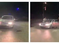 UZNEMIRUJUĆI VIDEO IZ SUSJEDSTVA: Htio da zgazi ljude ispred kafića, pa ga izvukli iz auta i brutalno pretukli...